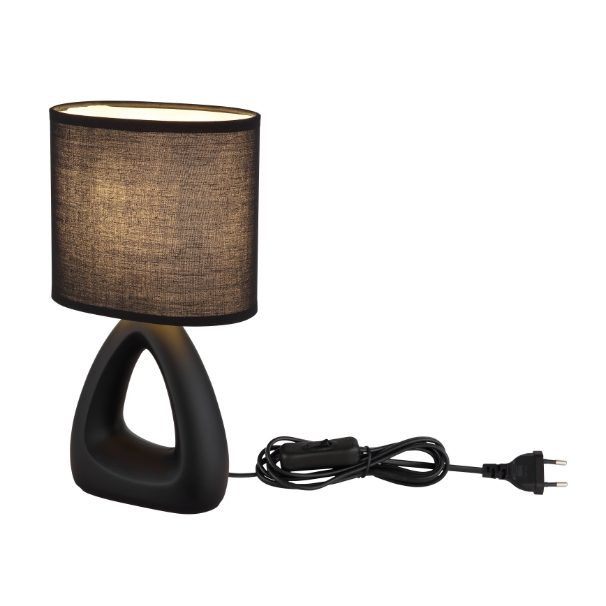 Globo - Pöytävalaisin 1xE14/40W/230V musta