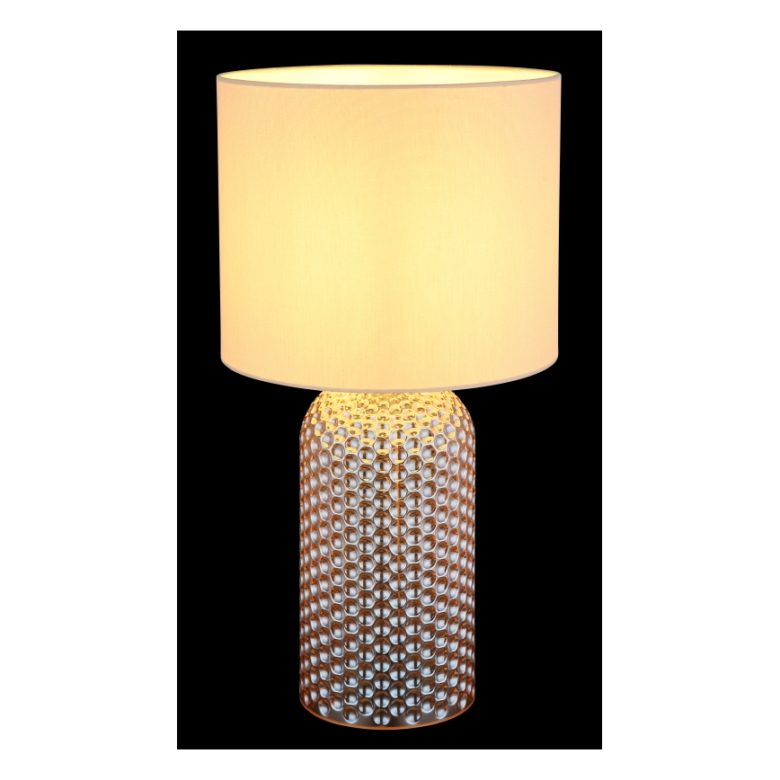 Globo - Pöytävalaisin 1xE27/60W/230V beige