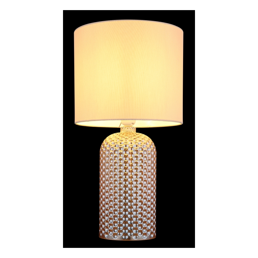 Globo - Pöytävalaisin 1xE27/60W/230V beige