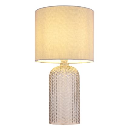 Globo - Pöytävalaisin 1xE27/60W/230V harmaa