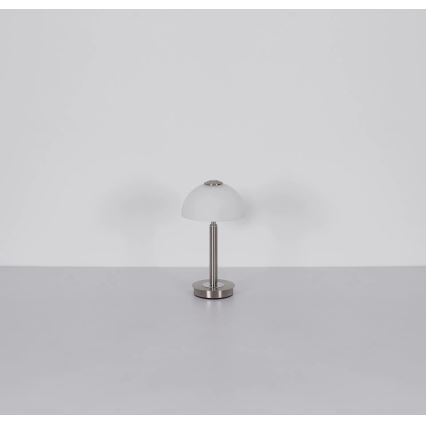 Globo - LED Himennettävä kosketusohjattu pöytävalaisin LED/7W/230V 3000K mattakromi