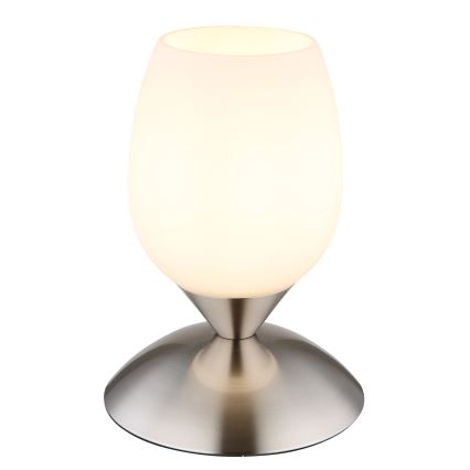 Globo - Pöytä kosketus lamppu 1xE14/25W/230V mattakromi