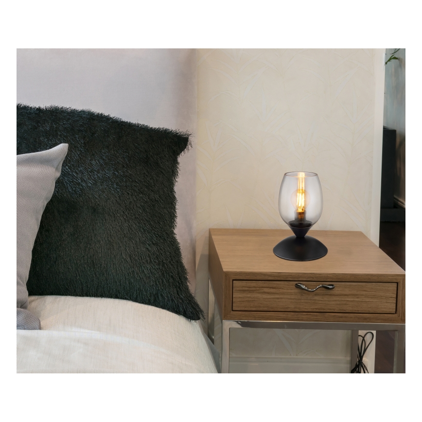 Globo - Pöytä kosketus lamppu 1xE14/25W/230V musta