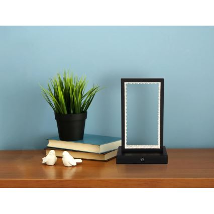 Globo - LED himmennettävä kosketuspöytävalaisin LED/3W/3,7V 2700K/4000K/6500K 1800 mAh USB musta