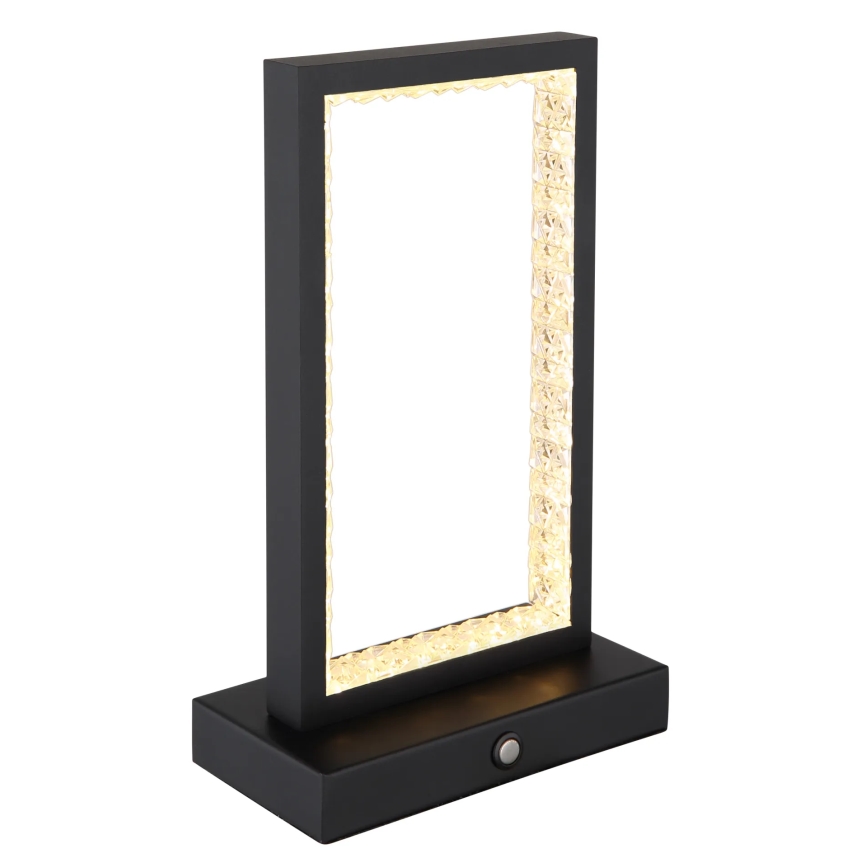 Globo - LED himmennettävä kosketuspöytävalaisin LED/3W/3,7V 2700K/4000K/6500K 1800 mAh USB musta