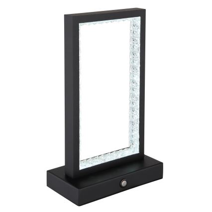 Globo - LED himmennettävä kosketuspöytävalaisin LED/3W/3,7V 2700K/4000K/6500K 1800 mAh USB musta