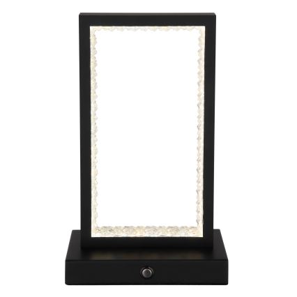 Globo - LED himmennettävä kosketuspöytävalaisin LED/3W/3,7V 2700K/4000K/6500K 1800 mAh USB musta