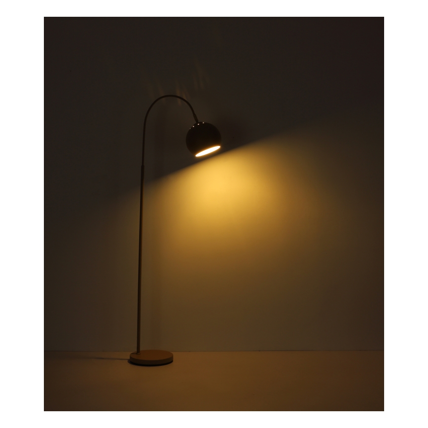 Globo - Lattialamppu 1xE27/60W/230V beige