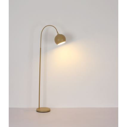 Globo - Lattialamppu 1xE27/60W/230V beige