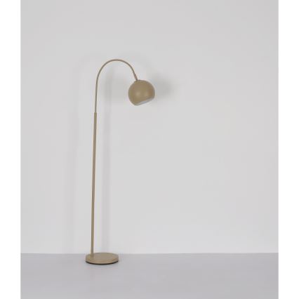 Globo - Lattialamppu 1xE27/60W/230V beige