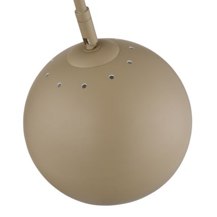 Globo - Lattialamppu 1xE27/60W/230V beige