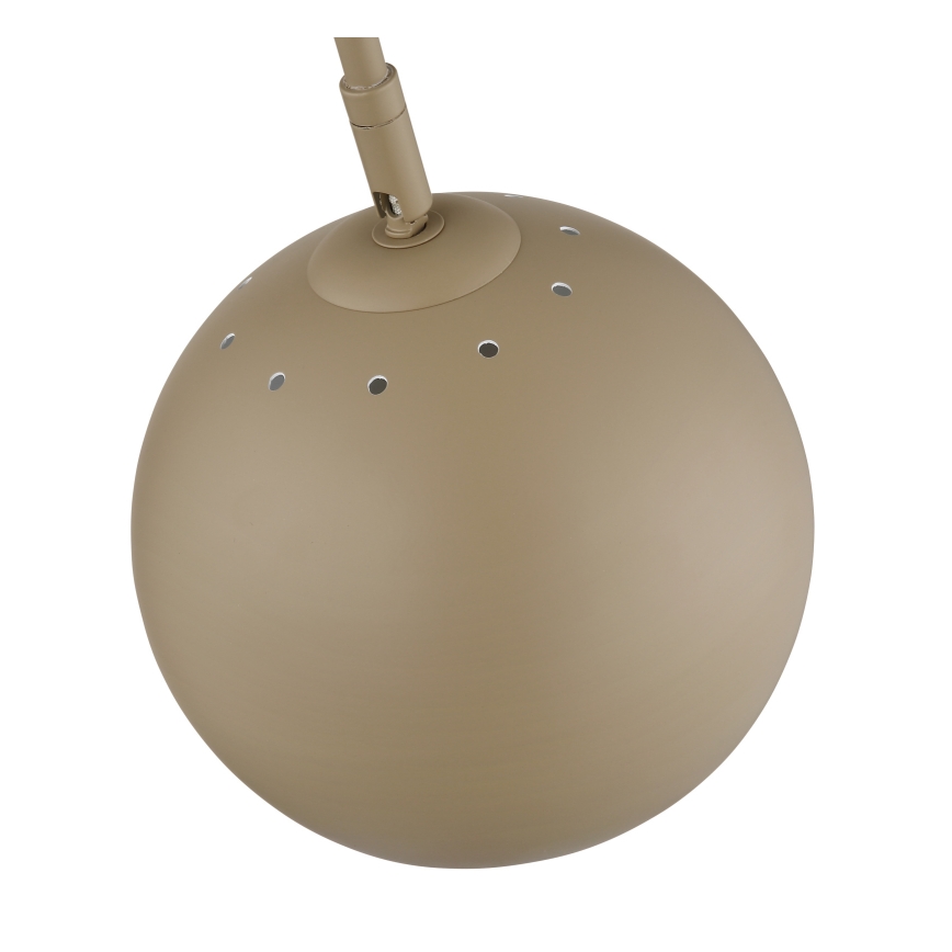 Globo - Lattialamppu 1xE27/60W/230V beige