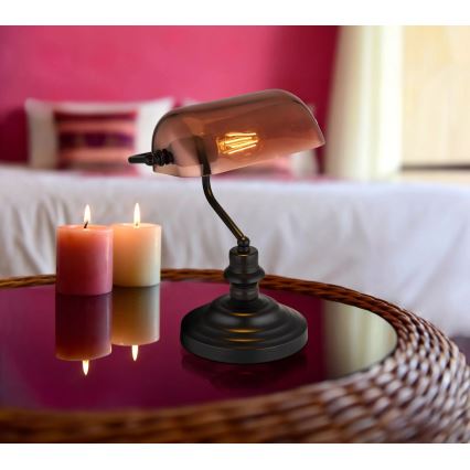 Globo - Pöytävalaisin 1xE27/60W/230V