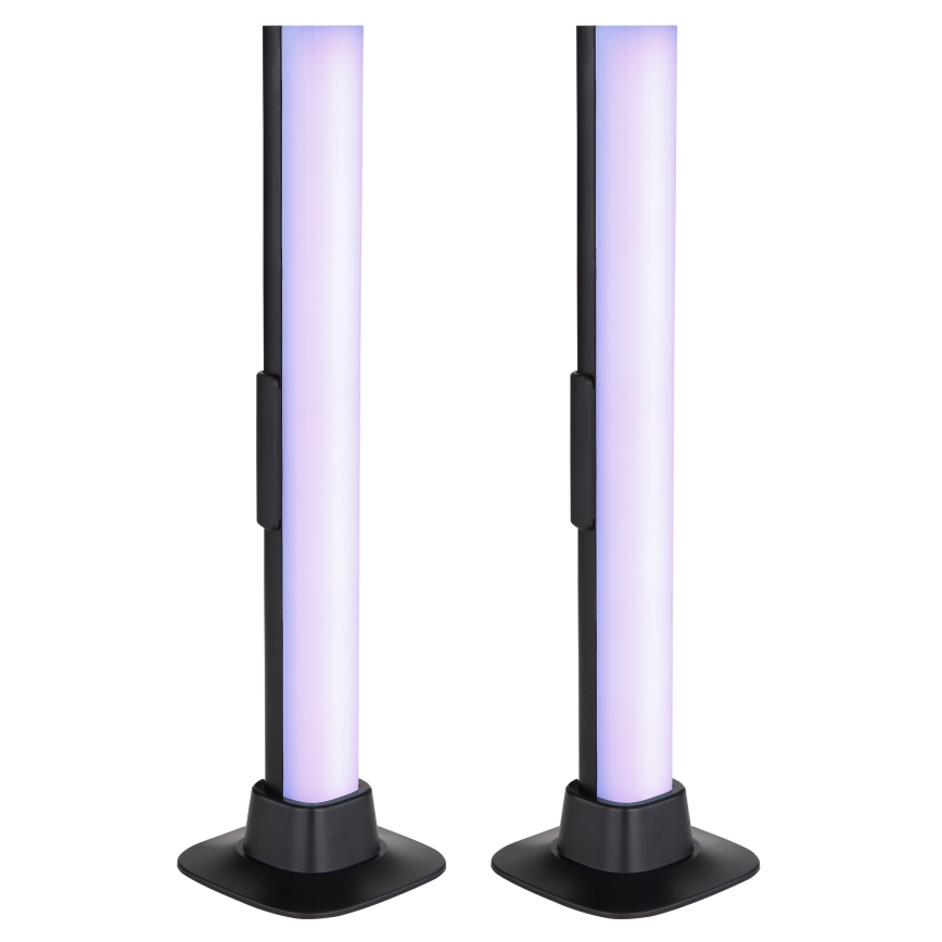 Globo RGB- SETTI 2x LED RGB Himmennettävä pöytävalaisin 2in1 LED/2W/5V USB Wi-Fi Tuya