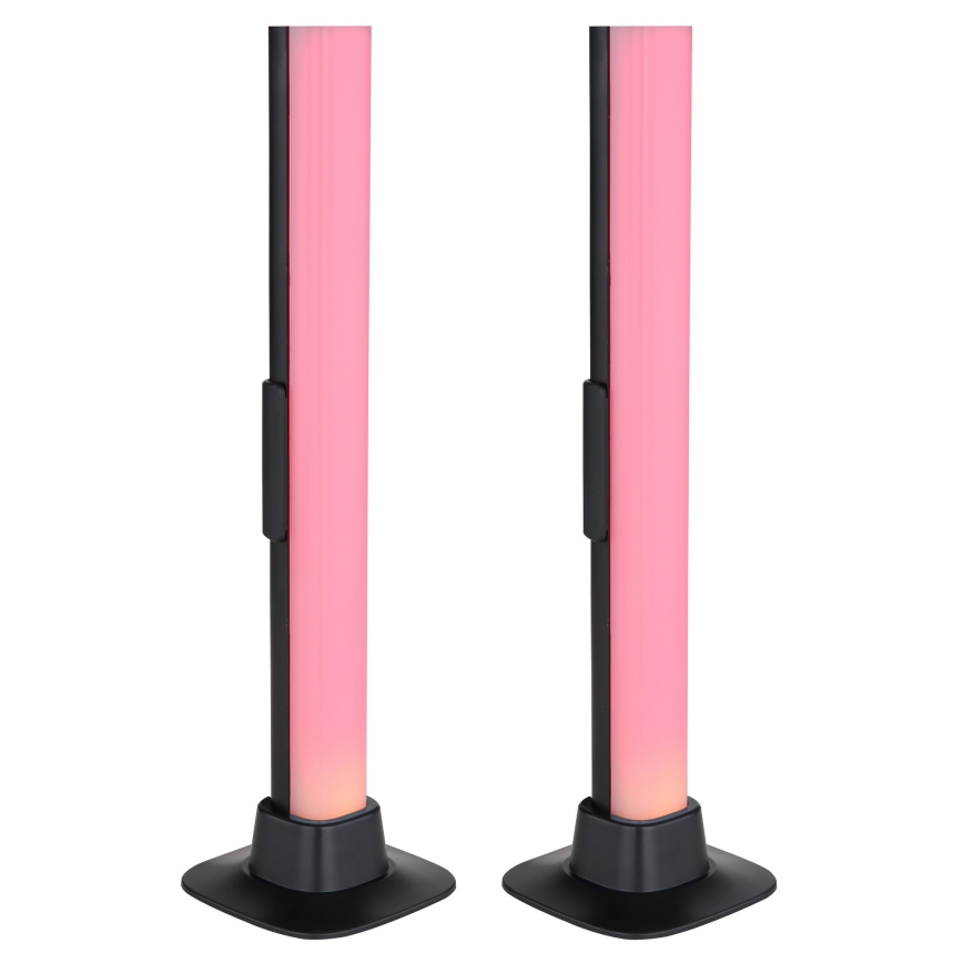 Globo RGB- SETTI 2x LED RGB Himmennettävä pöytävalaisin 2in1 LED/2W/5V USB Wi-Fi Tuya