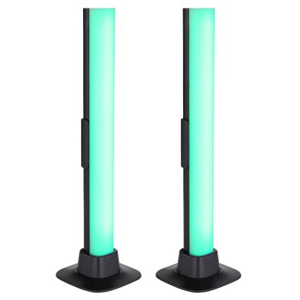 Globo RGB- SETTI 2x LED RGB Himmennettävä pöytävalaisin 2in1 LED/2W/5V USB Wi-Fi Tuya