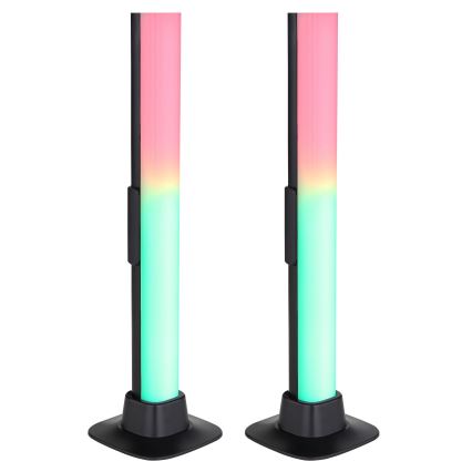 Globo RGB- SETTI 2x LED RGB Himmennettävä pöytävalaisin 2in1 LED/2W/5V USB Wi-Fi Tuya