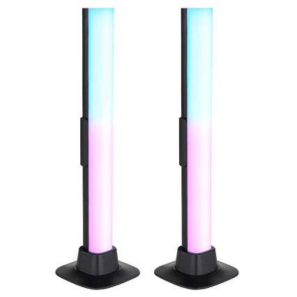 Globo RGB- SETTI 2x LED RGB Himmennettävä pöytävalaisin 2in1 LED/2W/5V USB Wi-Fi Tuya