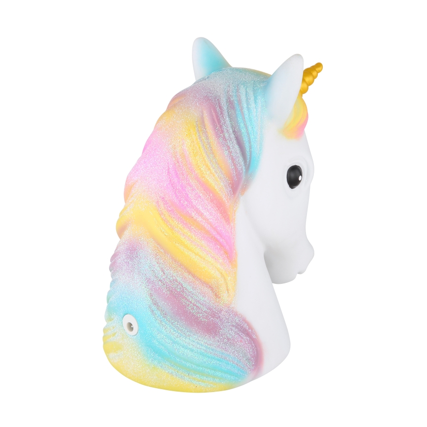 Globo - LED lasten yöpöytälamppu LED/1W/230/4,5V 3xAA yksisarvinen