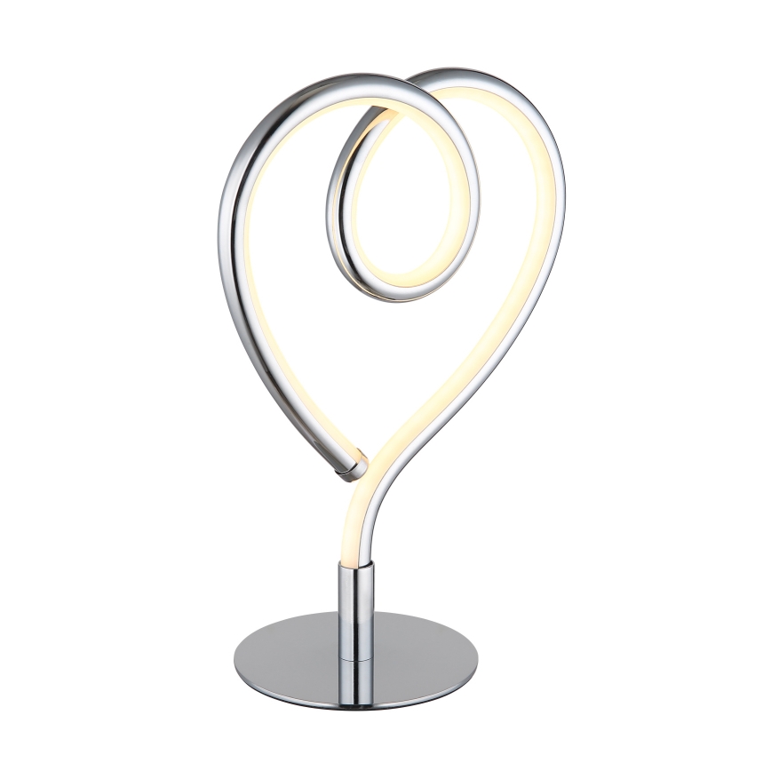 Globo - LED-pöytävalaisin LED/6W/230V kiiltävä kromi