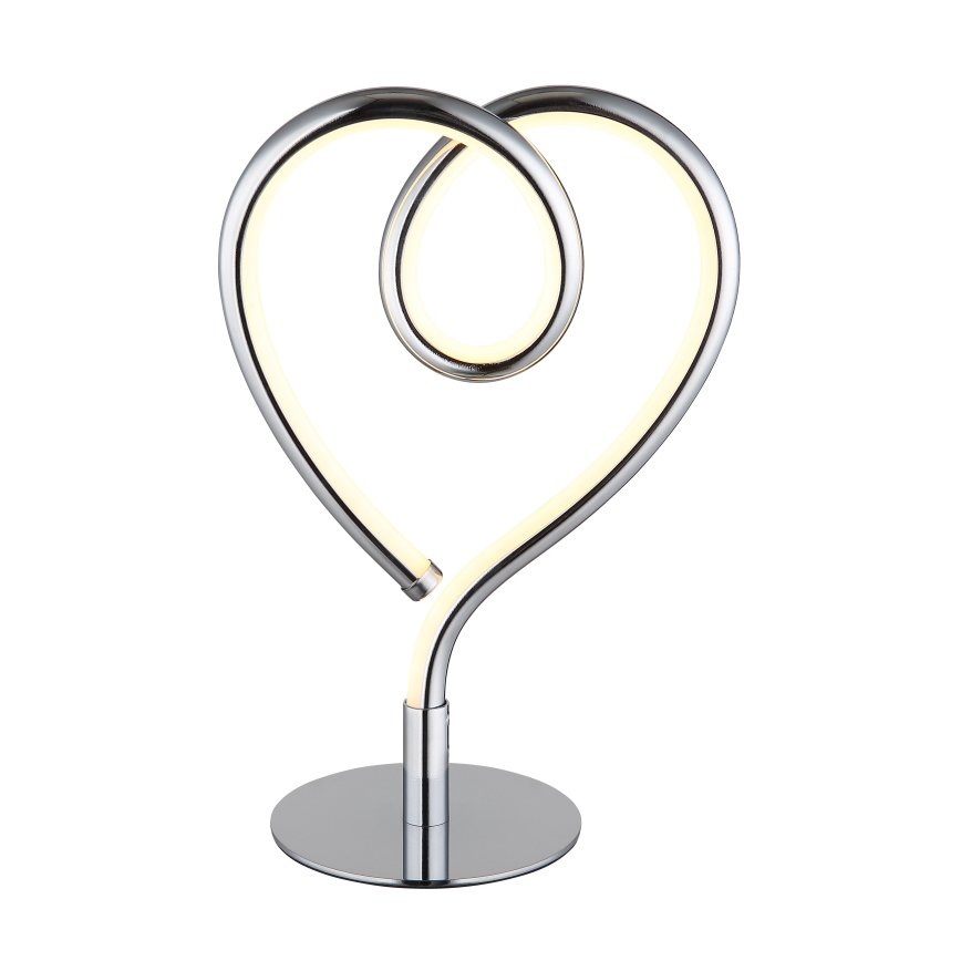 Globo - LED-pöytävalaisin LED/6W/230V kiiltävä kromi