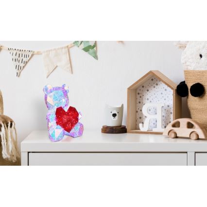 Globo - LED-pöytäkoriste LED/6W/5V USB karhu