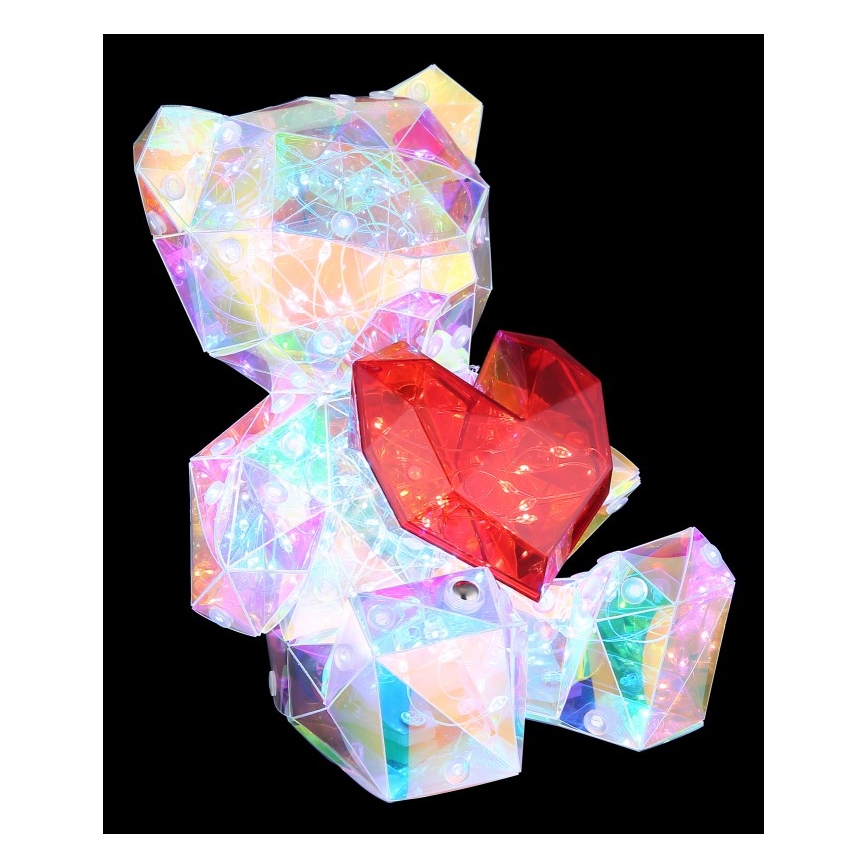 Globo - LED himmennettävä ladattava pöytäkoriste LED/3W/5V 1200 mAh karhu