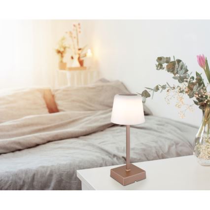 Globo - LED himmennettävä kosketuspöytävalaisin LED/2W/5V 3000/4500/6500K 800 mAh beige