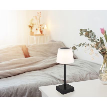 Globo - LED himmennettävä kosketuspöytävalaisin LED/2W/5V 3000/4500/6500K 800 mAh musta