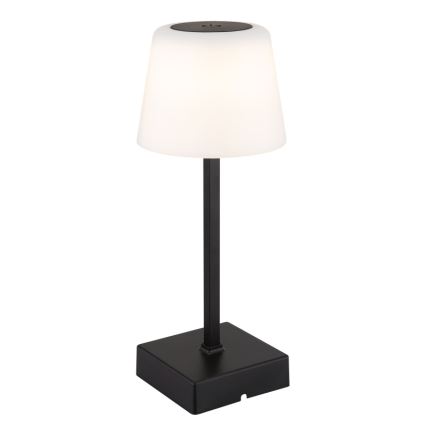 Globo - LED himmennettävä kosketuspöytävalaisin LED/2W/5V 3000/4500/6500K 800 mAh musta