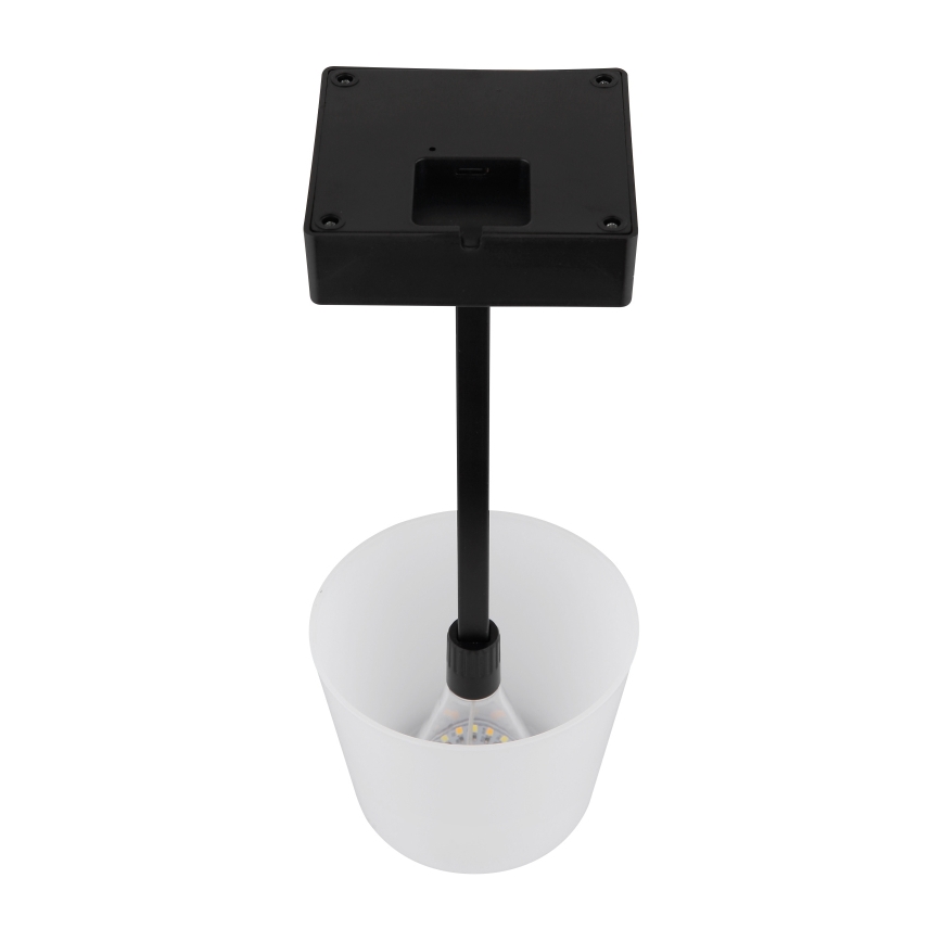 Globo - LED himmennettävä kosketuspöytävalaisin LED/2W/5V 3000/4500/6500K 800 mAh musta