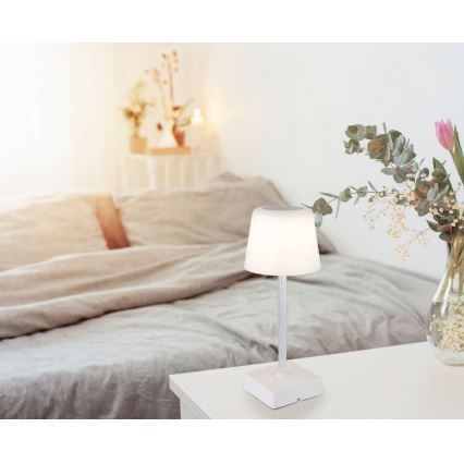 Globo - LED himmennettävä kosketuspöytävalaisin LED/2W/5V 3000/4500/6500K 800 mAh valkoinen