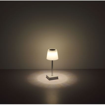 Globo - LED himmennettävä kosketuspöytävalaisin LED/2W/5V 3000/4500/6500K 800 mAh valkoinen