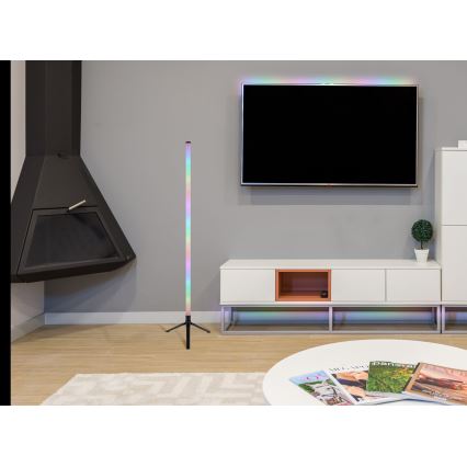 Globo - LED RGB himmennettävä lattiavalaisin LED/7W/5V + kaukosäädin