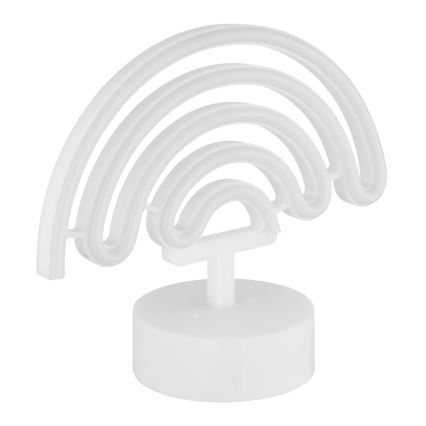 Globo - LED-neonpöytäkoriste LED/2W/3xAA sateenkaari