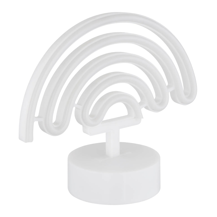 Globo - LED-neonpöytäkoriste LED/2W/3xAA sateenkaari