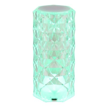 Globo - LED RGB ladattava kosketuspöytävalaisin LED/0,6W/3,7V 500mAh