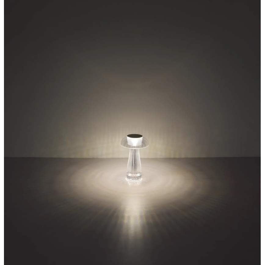 Globo - LED-himmennettävä ladattava pöytävalaisin LED/1,5W/5V 800 mAh 2700K/4000K/6500K