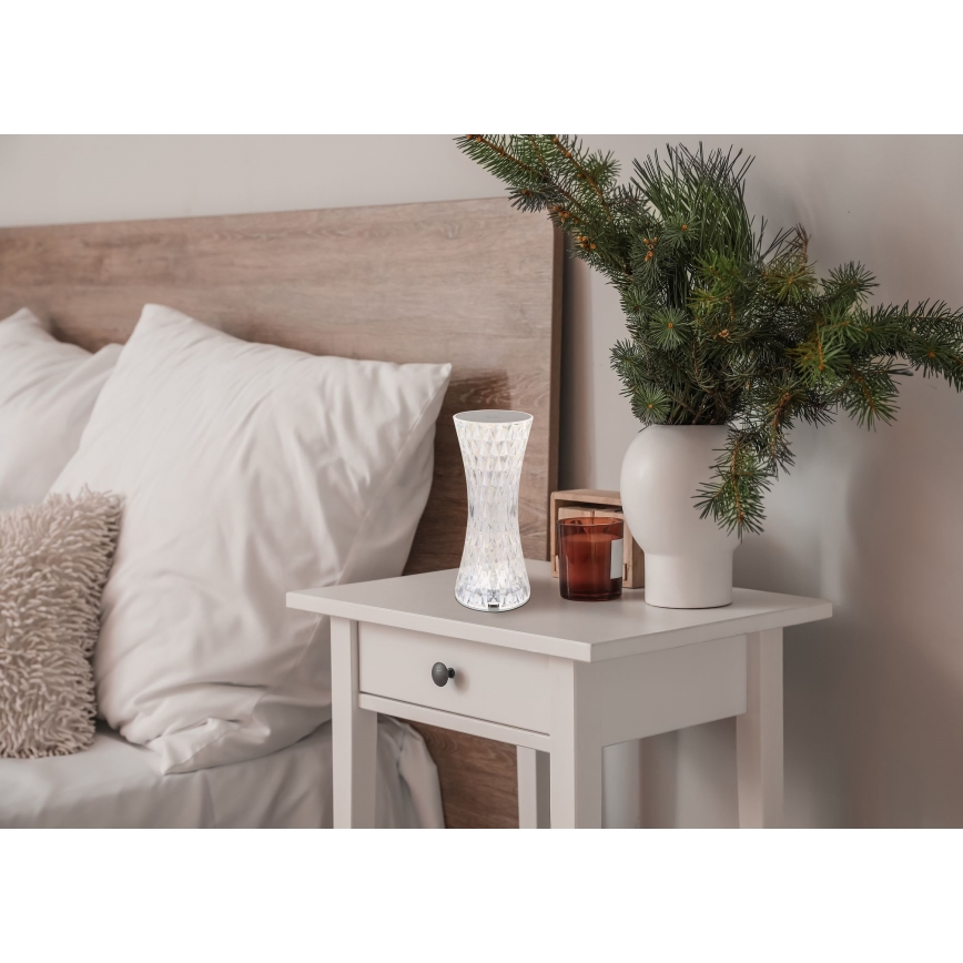 Globo - LED RGB kosketuspöytävalaisin LED/1W/5V 800 mAh