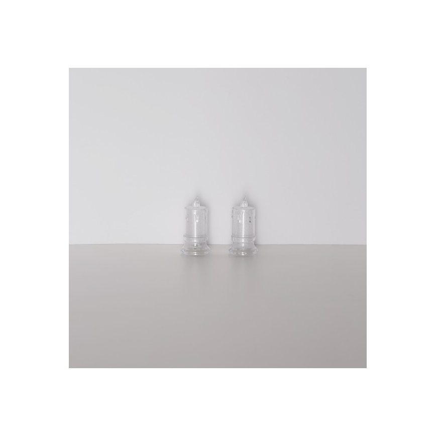 Globo - SETTI 2x LED Kynttilä LED/0,25W/3xLR1130