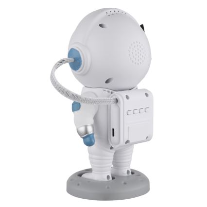Globo - LED RGB Pöytävalaisin LED/6W/5V astronautti valkoinen