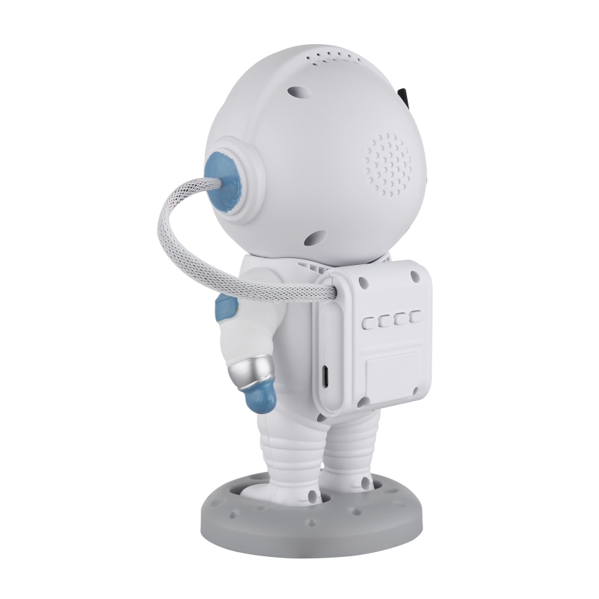 Globo - LED RGB Pöytävalaisin LED/6W/5V astronautti valkoinen