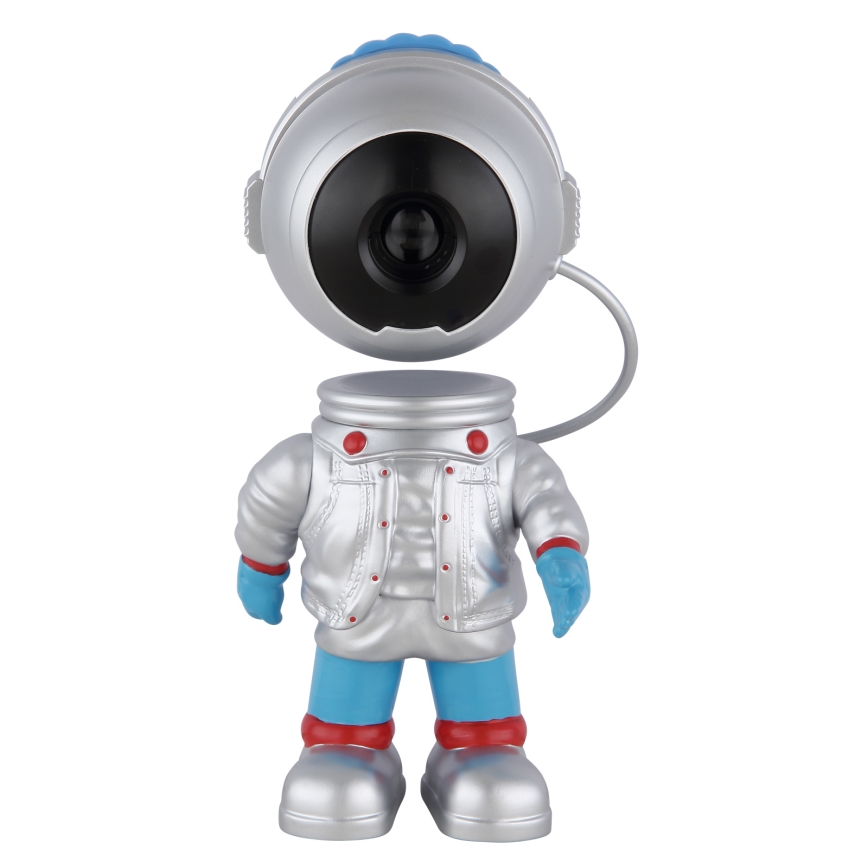 Globo - himmennettävä LED-projektori LED/3W/5V astronautti