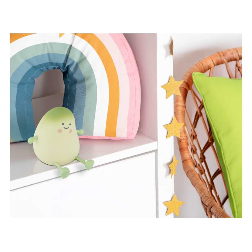 Globo - LED RGBW ladattava himmennettävä lasten yövalo LED/2W/5V 1200 mAh mango