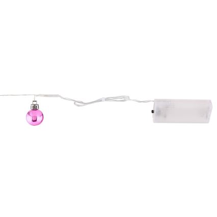 Globo - LED-jouluvalosarja 20xLED/2xAA 2,2m lämmin valkoinen