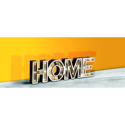 Globo - LED-pöytävalaisin 28xLED/0,06W/3xAA poppeli