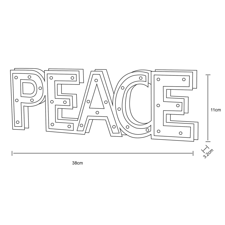 Globo - LED Koriste 29xLED/0,06W/3xAA poppeli