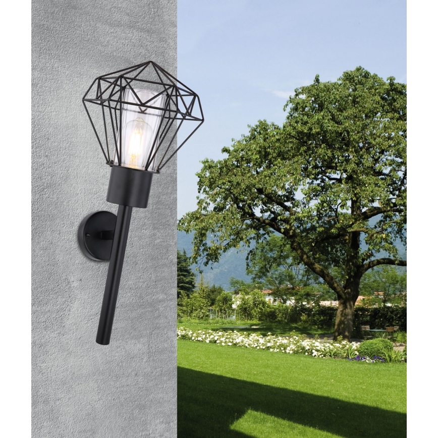 Globo - Ulkoseinävalaisin 1xE27/15W/230V IP44