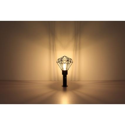 Globo - Ulkovalaisin anturilla 1xE27/15W/230V IP44