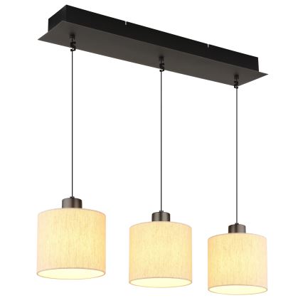 Globo - LED-riippuvalaisin vaijerilla LED/24W/230V 3000K